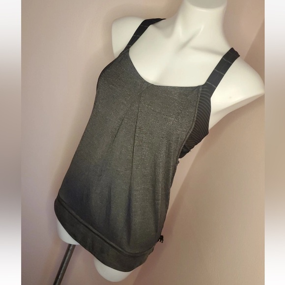 lululemon athletica Tops - Lululemon Rest Less Women's Gray Sleeveless Tank